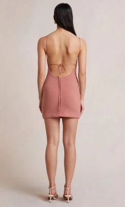 Bec And Bridge Livania Mini Dress Grapefruit