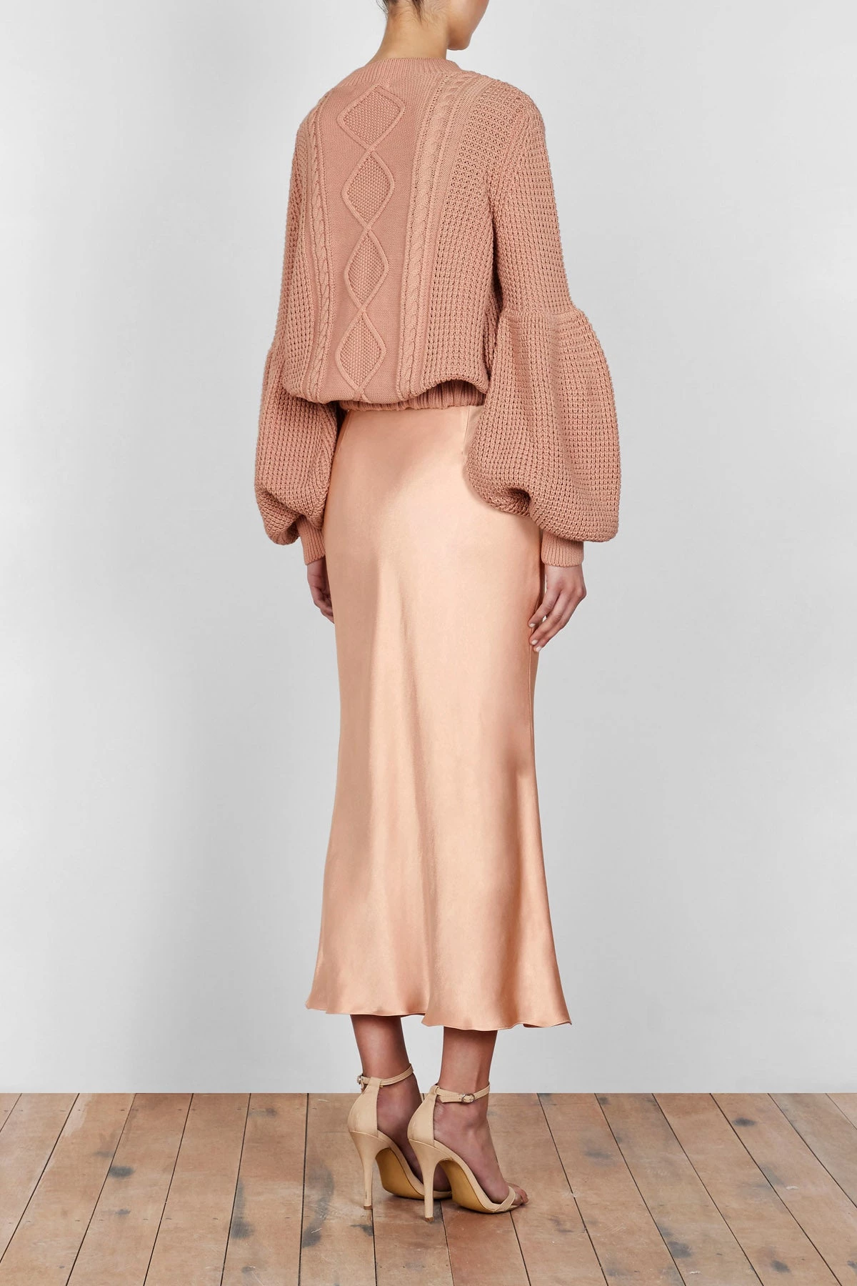 Shona Joy Seidler Balloon Sleeve Blouson Knit 7 Shona Joy Seidler Balloon Sleeve Blouson Knit