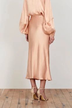 Shona Joy Wright Bias Midi Skirt