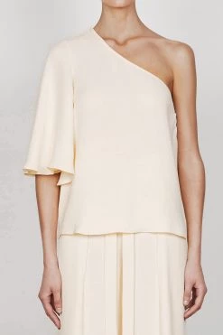 Shona Joy Lautner One Shoulder Blouse