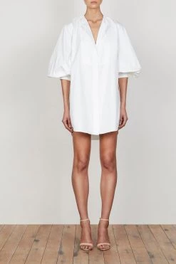 Shona Joy ShonaJoy Grant Balloon Sleeve Shirt Dress