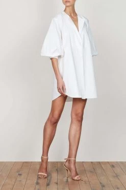 Shona Joy ShonaJoy Grant Balloon Sleeve Shirt Dress