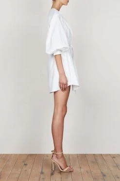 Shona Joy ShonaJoy Grant Balloon Sleeve Shirt Dress