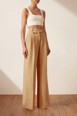New Arrivals Shona Joy Ivy High Waist Tailored Pant