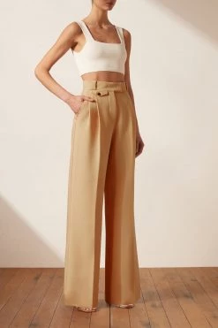 New Arrivals Shona Joy Ivy High Waist Tailored Pant