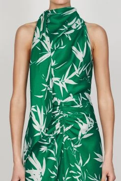 Shona Joy Ellis Scarf Neck Midi Dress 11 Shona Joy Ellis Scarf Neck Midi Dress