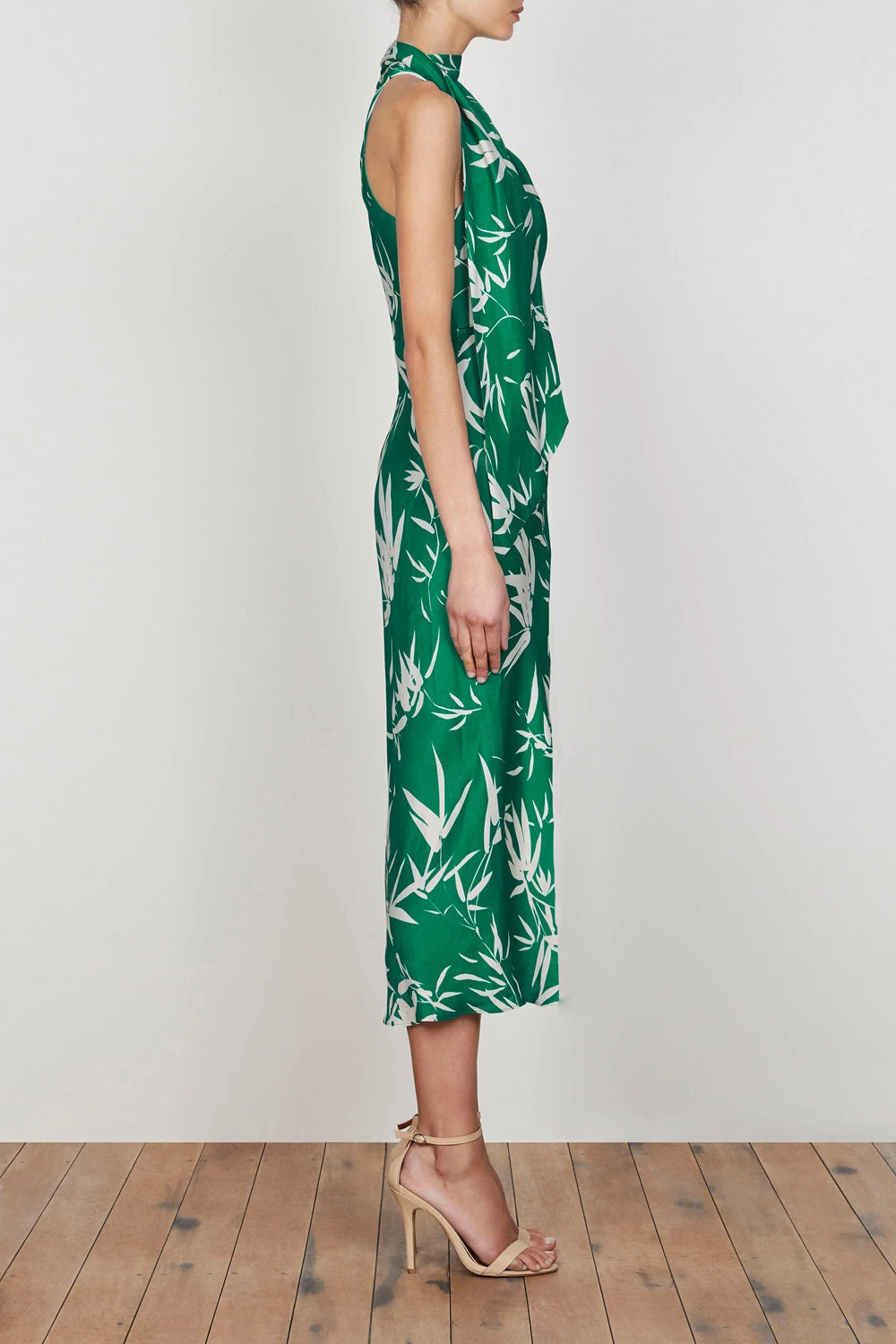 Shona Joy Ellis Scarf Neck Midi Dress 5 Shona Joy Ellis Scarf Neck Midi Dress