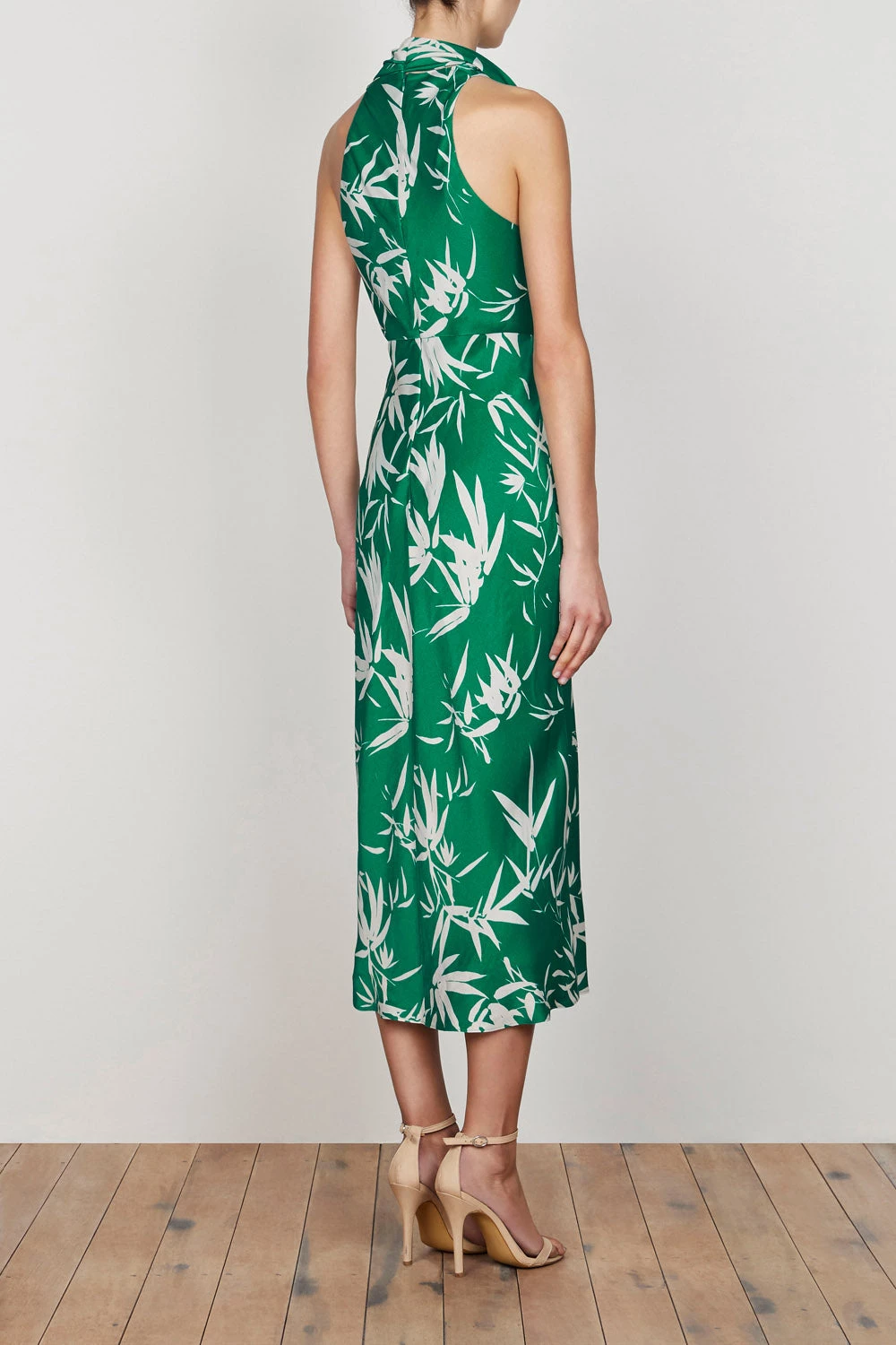 Shona Joy Ellis Scarf Neck Midi Dress 6 Shona Joy Ellis Scarf Neck Midi Dress