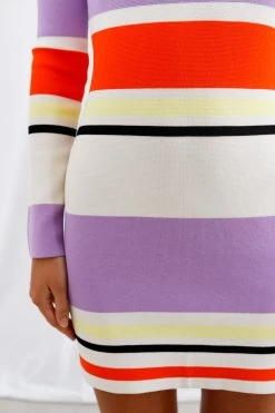 San Sloane Erika Dress Stripe 12 San Sloane Erika Dress Stripe