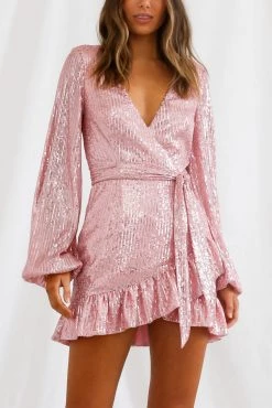 San Sloane Solaris Dress Pink