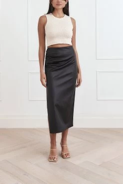 San Sloane Tyler Midi Skirt