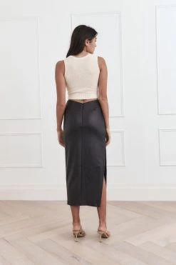 San Sloane Tyler Midi Skirt
