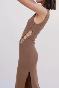 Suboo Dylan Ring Side Knit Midi Dress New Arrivals