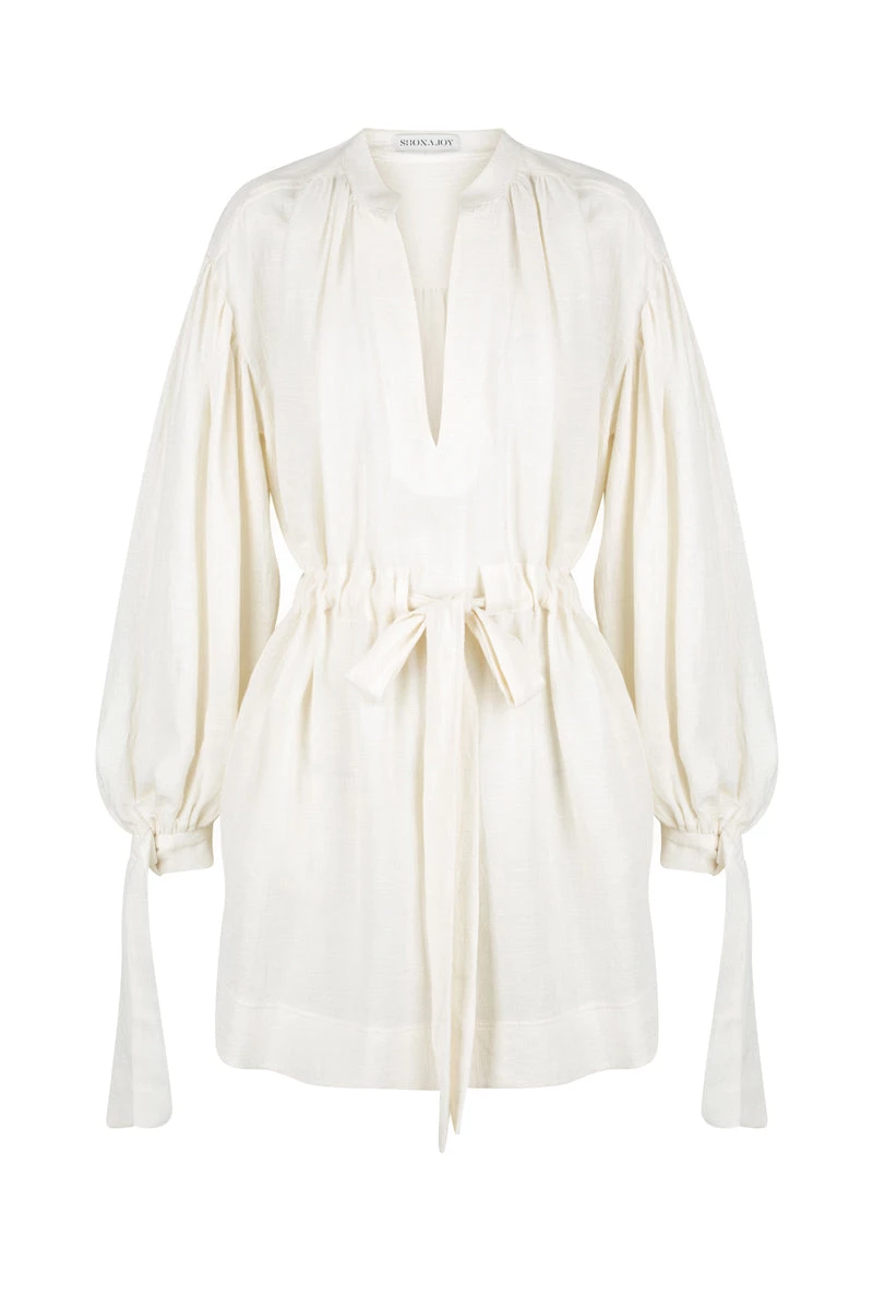 Shona Joy Brigitte Balloon Sleeve Mini Dress 9 Shona Joy Brigitte Balloon Sleeve Mini Dress