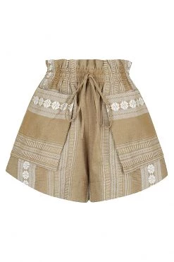 Shona Joy Lizete Paper Bag Short