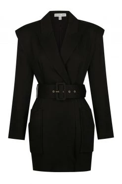 Shona Joy Marie Long Sleeve Blazer Mini Dress 11 Shona Joy Marie Long Sleeve Blazer Mini Dress