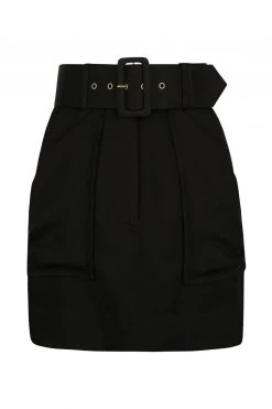 Shona Joy Marie Mini Skirt Black