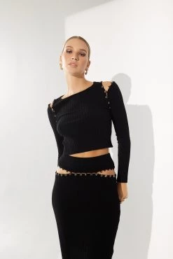 Sovere Restless Knit Midi Skirt