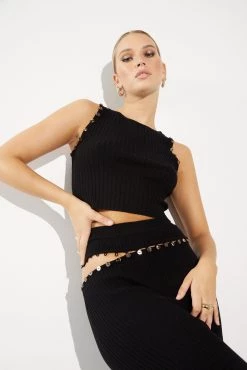 Sovere Restless Knit Midi Skirt