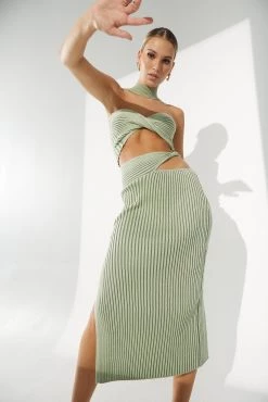 Sets Sovere Pivot Reversible Shrug Knit Top Spearmint