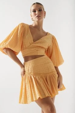 Sovere Reason Skirt Golden