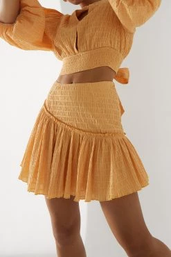 Sovere Reason Skirt Golden