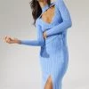 New Arrivals Sovere Allure Wrap Knit Midi Dress