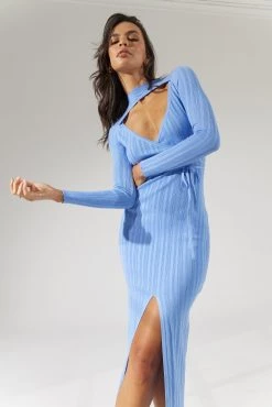 New Arrivals Sovere Allure Wrap Knit Midi Dress