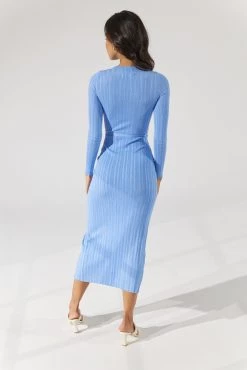New Arrivals Sovere Allure Wrap Knit Midi Dress