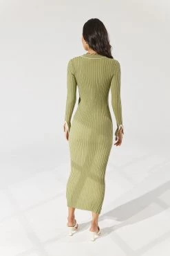 Sovere Farren Knit Polo Midi