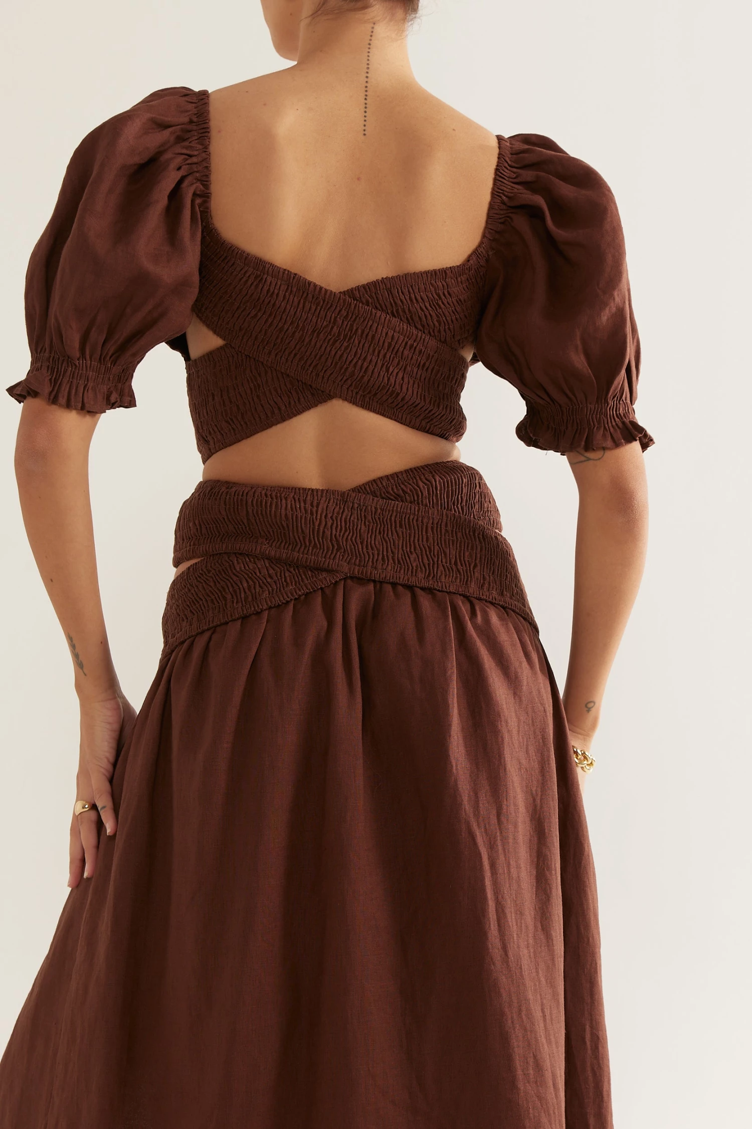 Sovere Bounty Midi Skirt Espresso Sets 8 Sovere Bounty Midi Skirt Espresso Sets