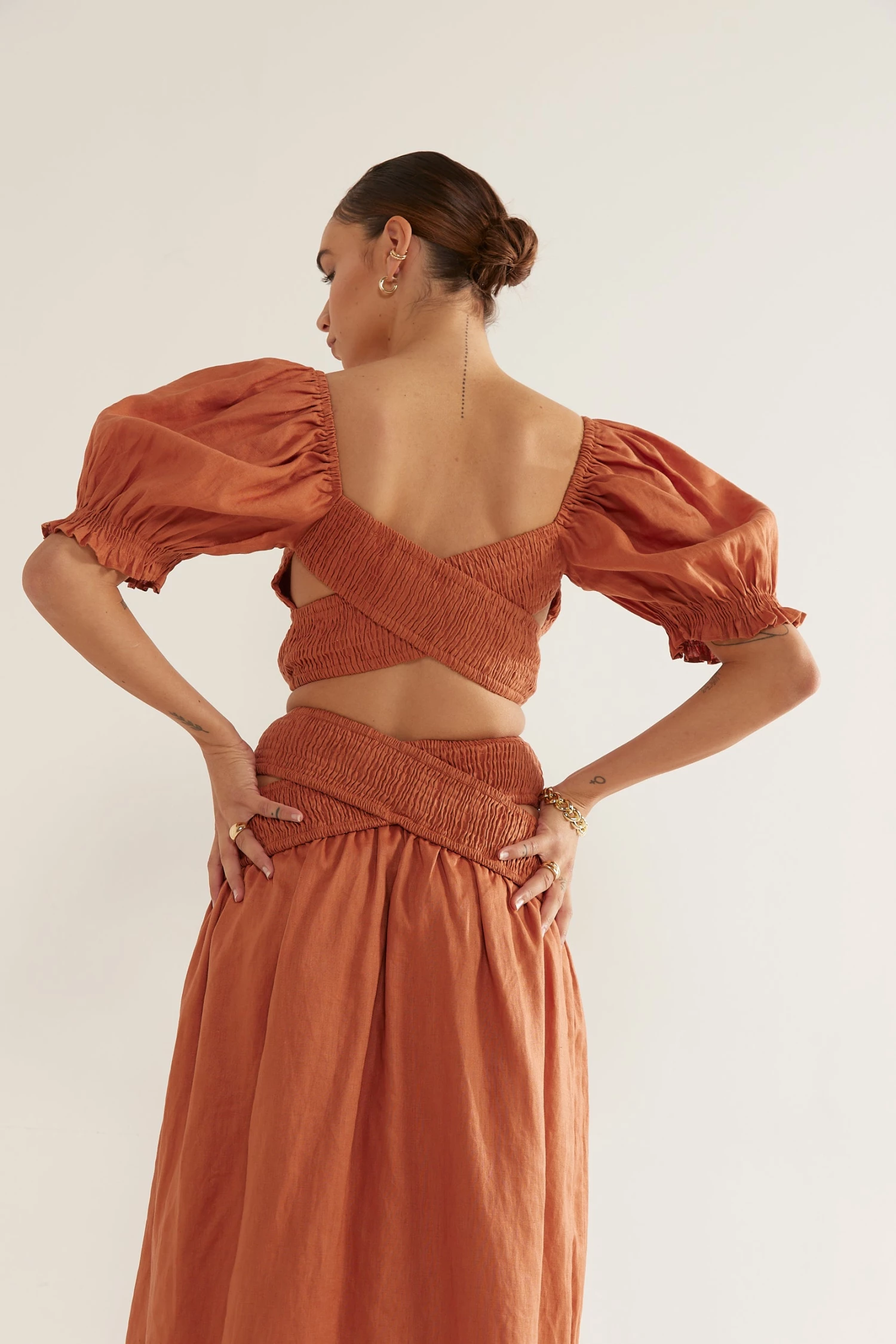 Sets Sovere Bounty Midi Skirt Clay 7 Sets Sovere Bounty Midi Skirt Clay