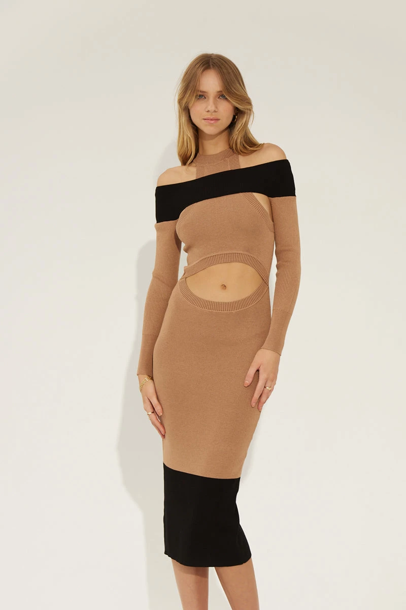 Sovere Vitality Reversible Shrug Knit Dress 3 Sovere Vitality Reversible Shrug Knit Dress