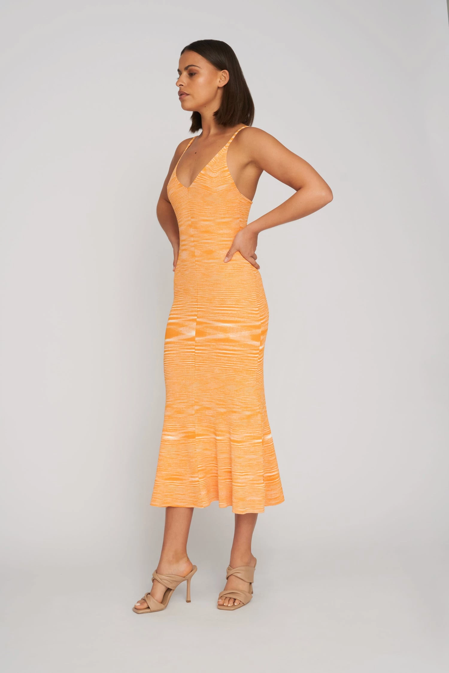 By Johnny V Flare Knit Midi Dress 4 By Johnny V Flare Knit Midi Dress