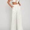 By Johnny J Wide Leg Pant