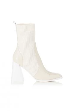 Alias Mae Tia Boot Bone Tumble Leather