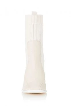 Alias Mae Tia Boot Bone Tumble Leather