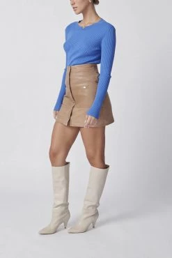 Ena Pelly Utility Mini Skirt Tigers Eye