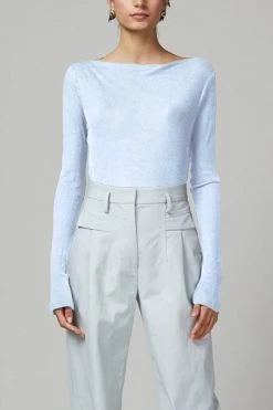 Bec And Bridge Charlotte LS Wool Knit Boat Neck Top