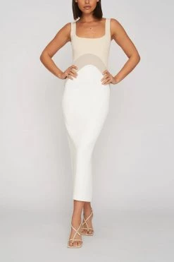 By Johnny Sand Drift Midi Dress