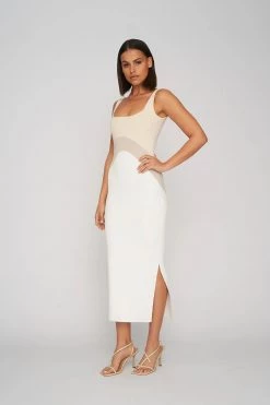By Johnny Sand Drift Midi Dress