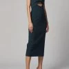 Bec And Bridge Joelle Midi Dress Fern