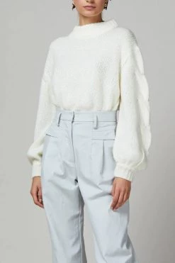 Bec And Bridge Celeste Knit Jumper Ivory