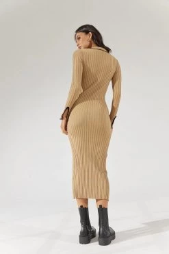 Sovere Farren Knit Polo Midi
