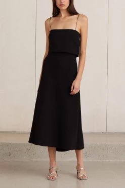 Bec And Bridge Araia Midi Dress Black
