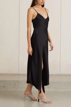 Bec And Bridge Gabrielle V Dress Black