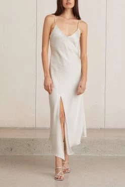 Bec And Bridge Gabrielle V Dress Champange