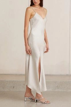 Bec And Bridge Gabrielle V Dress Champange