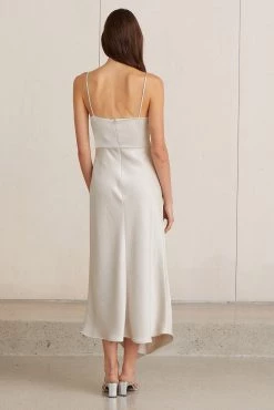 Bec And Bridge Gabrielle V Dress Champange