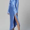 Bec And Bridge Delphine LS Midi Dress Cornflower Blue 2 Bec And Bridge Delphine LS Midi Dress Cornflower Blue